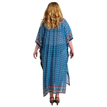 Kaftan Hand Embroidered Kaftans Kimono Summer Maxi Dress 203 - Available in 3 Colors