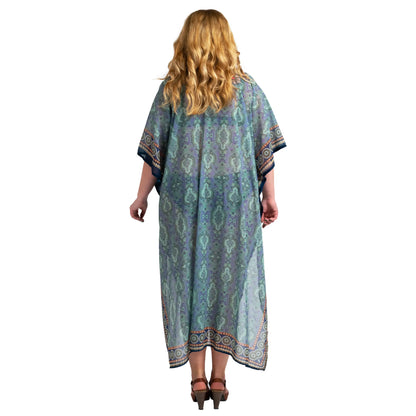 Kaftan Hand Embroidered Kaftans Kimono Summer Maxi Dress 203 - Available in 3 Colors