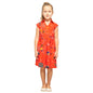 Girl Kids Vintage Style Collared Button down Dress Galaxy Print - Available in 3 Colors