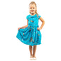 Girls Kids Vintage Style Peter Pan Collar Dresses Galaxy Print - Available in 3 Colors