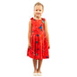 Girls Kids Vintage Style Shoulder Bow Dresses sizes from Galaxy Print - Available in 3 Colors