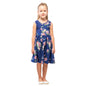 Girls Kids Vintage Audrey Hepburn Style sizes Floral Print - Available in 3 Colors