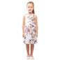 Girls Kids Vintage Audrey Hepburn Style sizes Floral Print - Available in 3 Colors