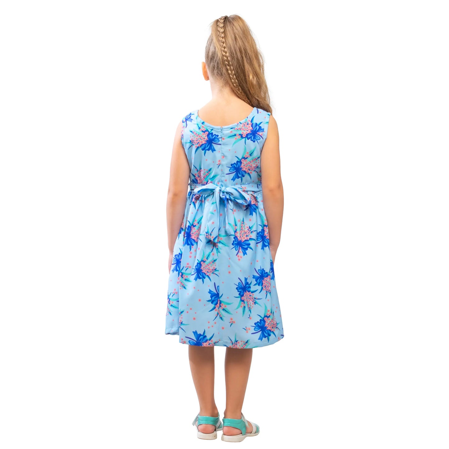 Girls Kids Vintage Audrey Hepburn Style sizes Butterfly Print - Available in 3 Colors