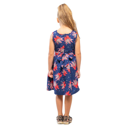 Girls Kids Vintage Audrey Hepburn Style sizes Butterfly Print - Available in 3 Colors