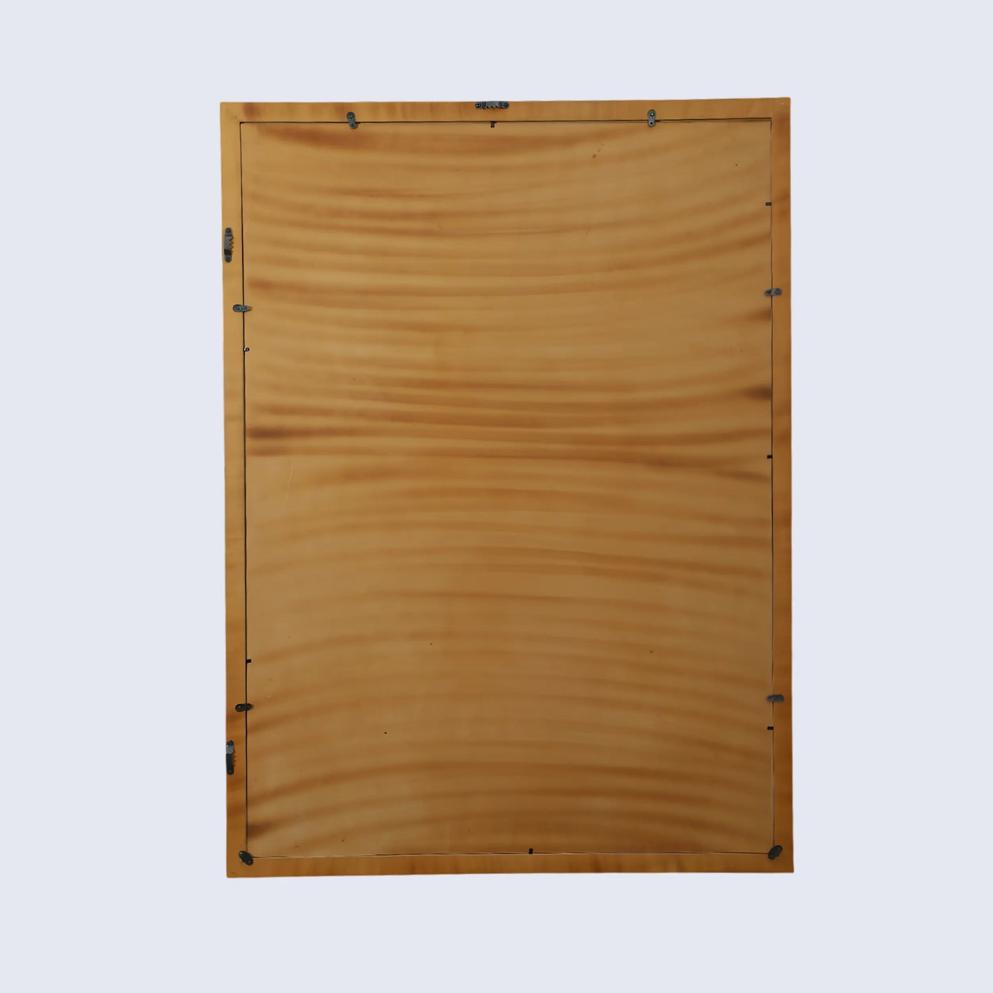 Handmade Bone Inlay Geometric Pattern Wall Mirror Frame – 36”x26”