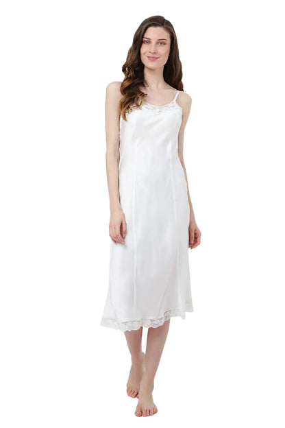 Nightgown Midi Dresses White Small to 3XL