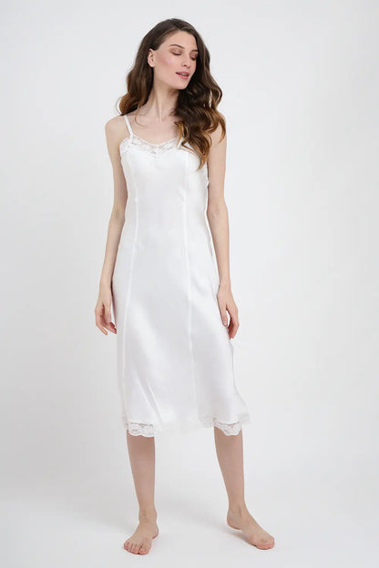 Nightgown Midi Dresses White Small to 3XL