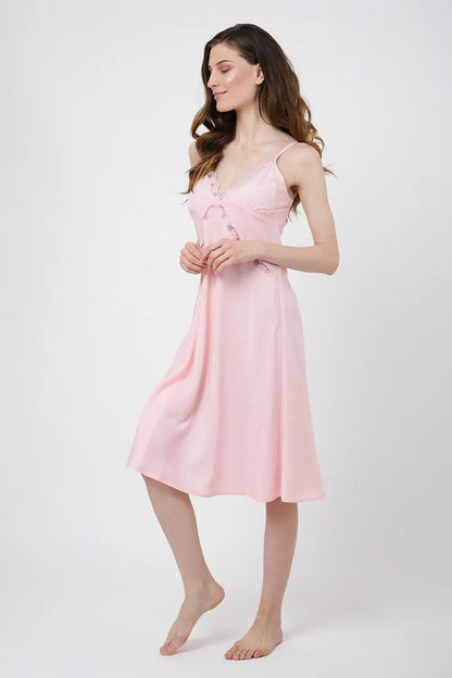 Nightgown Midi Dresses Pink Small to 3XL