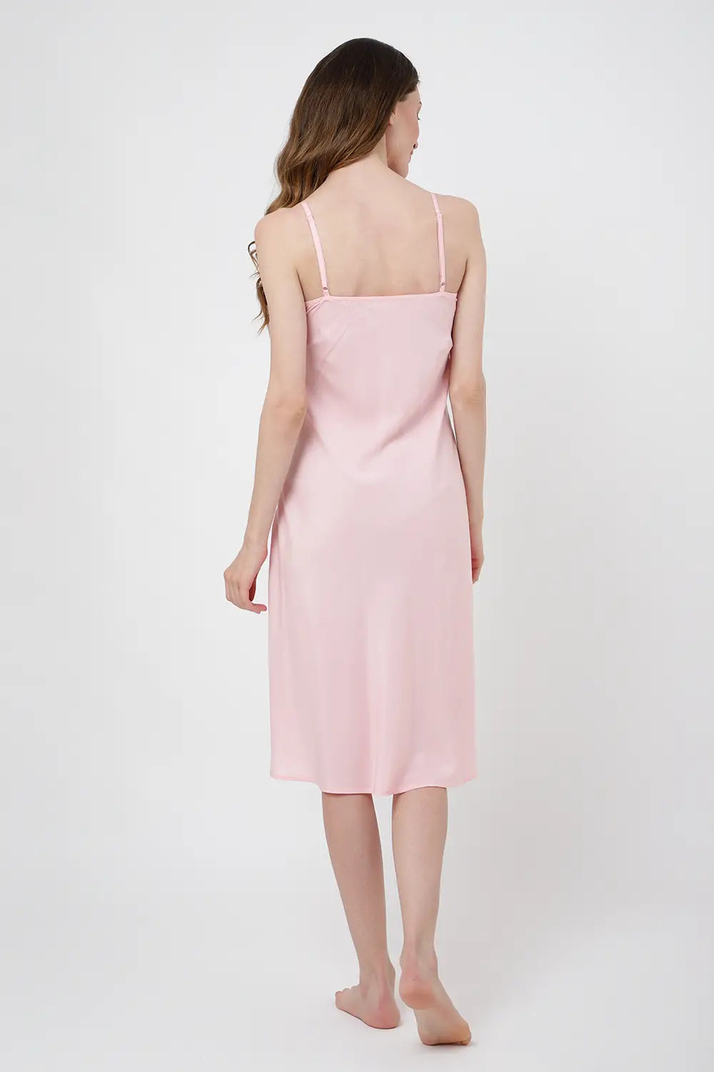 Nightgown Midi Dresses Pink Small to 3XL