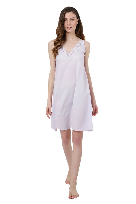 Nightgown Midi Dress Lilac Small to 3XL