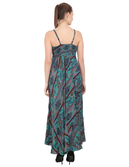 Women Casual Boho Style Maxi Dresses in Two Sizes (P224)