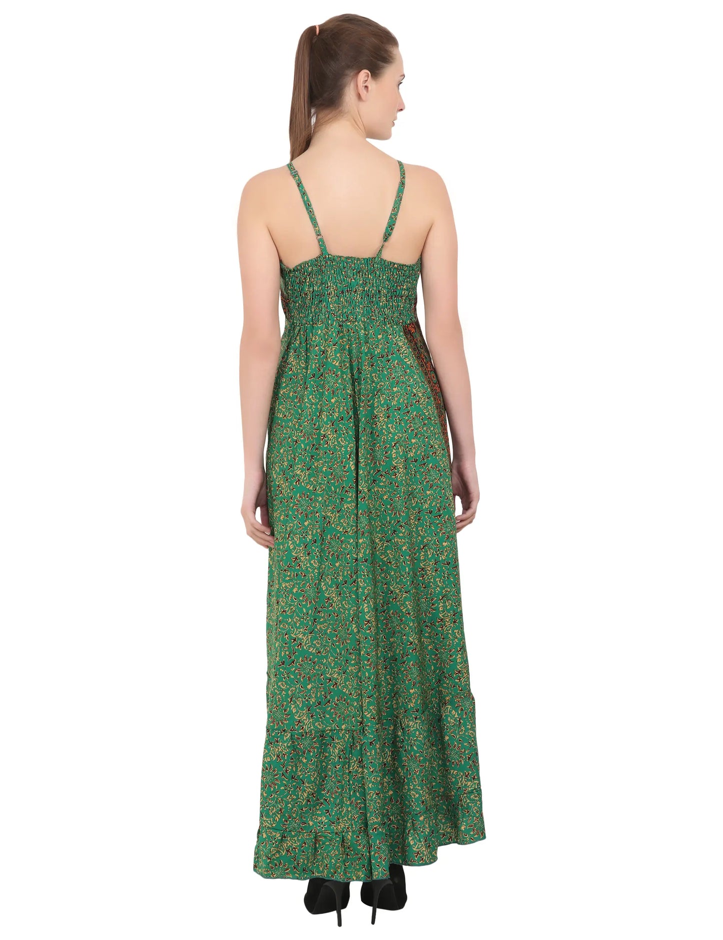 Women Casual Boho Style Maxi Dresses in Two Sizes (P332)