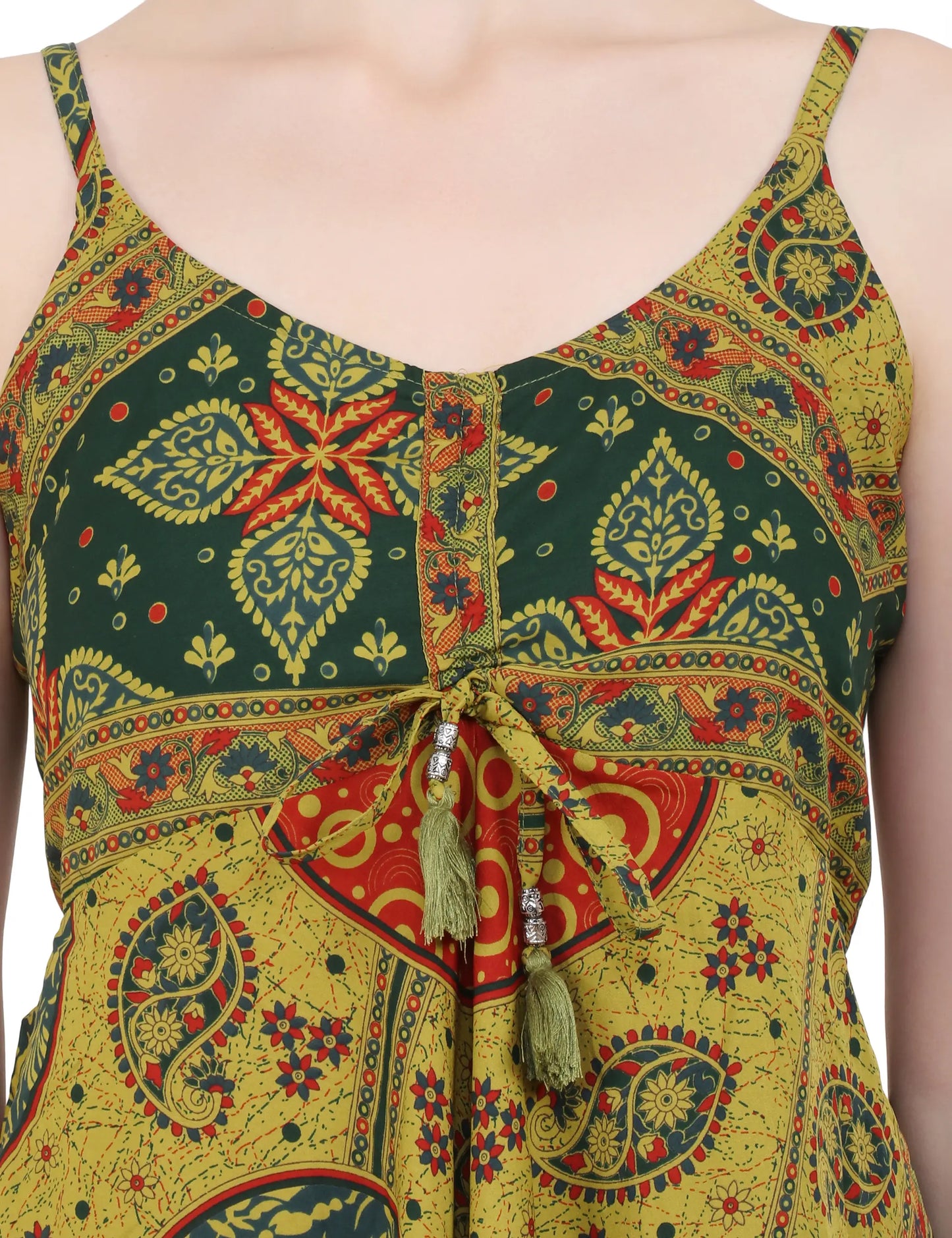 Women's Bohemian Inspired Casual Top Short Dresses in Two Sizes (P314)