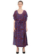 Ethnic Inspired Prints Women's Kaftan Dresses - One Size (P82)