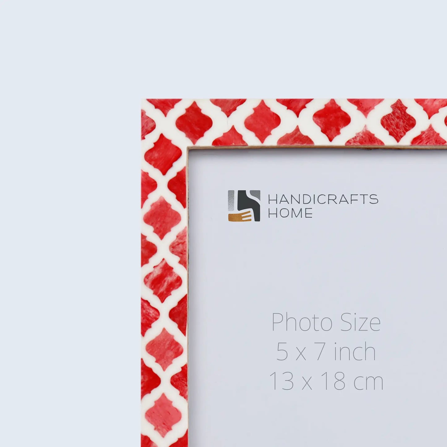 Picture Frames Moroccan Pattern Bone & Resin Inlay Collection in 27 Sizes, Red – Wholesale picture frames