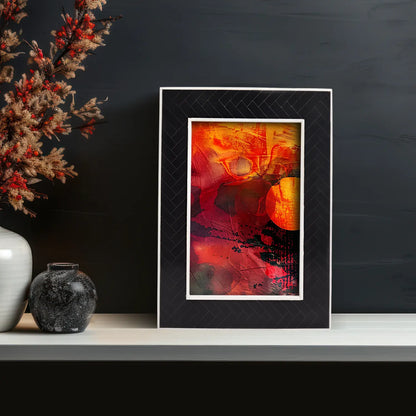 Black & White Resin Inlay Handmade Picture Frame – 4x6 & 5x7 – Wholesale picture frames