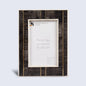 Horn Inlay & Resin Inlay Shagrin Picture Photo Frames Brown, 4x6 5x7 – Wholesale picture frames