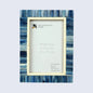 Ivory Ocean Bone Inlay Blue Picture Frame- 4x6 & 5x7