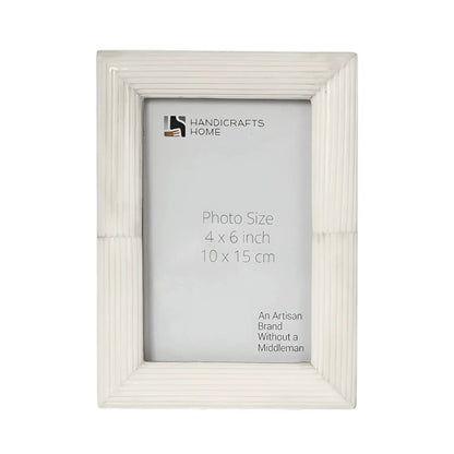 Hand Carved White Bone Inlay Photo Picture Frame in 3 Sizes – Wholesale picture frames