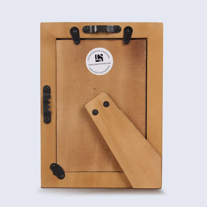 Wood Resin Inlay Handmade Black & White Geometric Picture Frame – 4x6, 5x7 – Wholesale picture frames