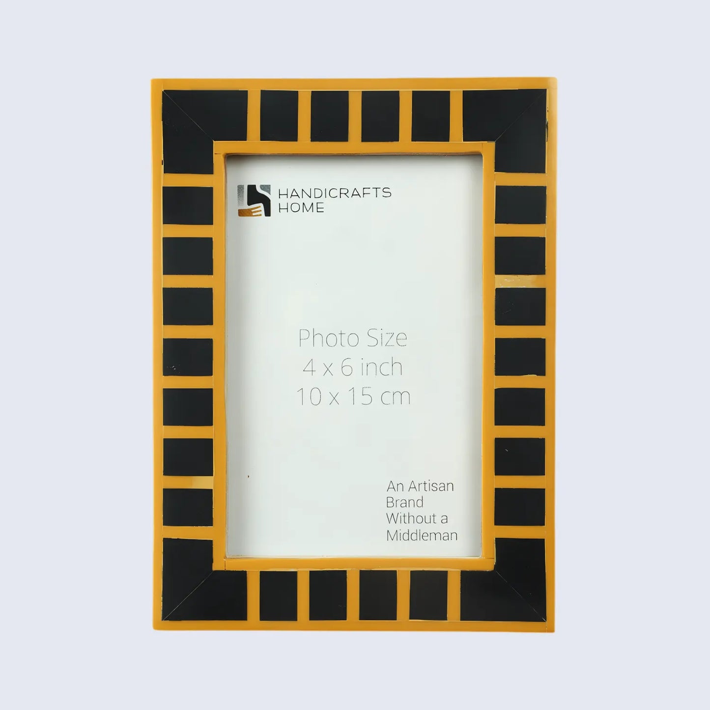 Black Square Resin Inlay Picture Frame 4x6 & 5x7 – Wholesale picture frames