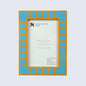 Turquoise Square Resin Inlay Picture Frame 4x6 & 5x7 – Wholesale picture frames
