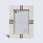 Grey & White Bone Inlay Picture Frame - 4x6 & 5x7 – Wholesale picture frames