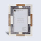 Wood & Bone Inlay Woodstrip Tile Picture Photo Frame in 4x6, 5x7 – Wholesale picture frames