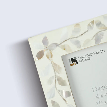 Alhambra Blanca Mother of Pearl & Resin Inlay Picture Frame