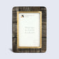 Horn Inlay Shagrin Picture Photo Frames Brown - Rounded Corners, 4x6 5x7 – Wholesale picture frames
