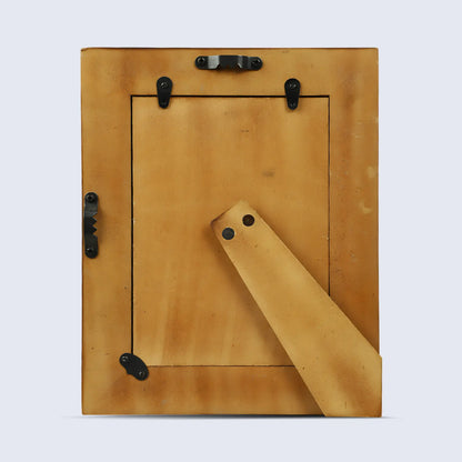 Mother of Pearl & Resin Inlay Avant Floral Picture Frame - Blue & White