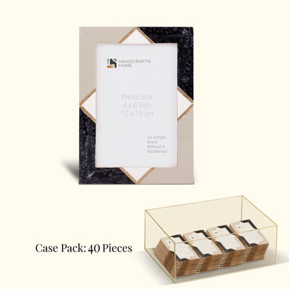 Decorative Picture Frames Menton Grey, Pack of 40