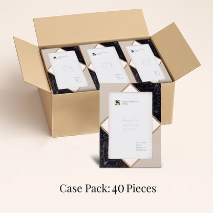 Decorative Picture Frames Menton Grey, Pack of 40