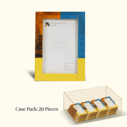 Decorative Picture Frames Mondrian Walnut , Pack of 20