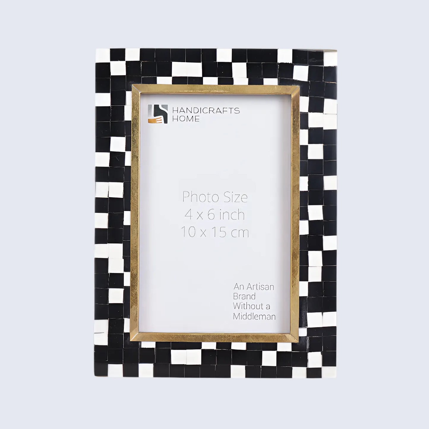 Picture Frames Halo Mosaic Pattern Resin Inlay Collection, 4x6 – Wholesale picture frames