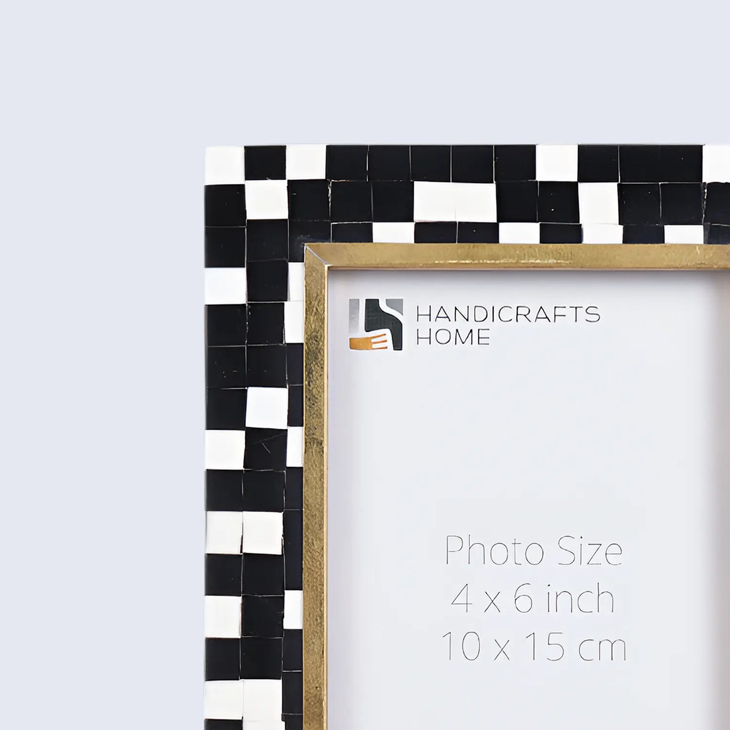 Picture Frames Halo Mosaic Pattern Resin Inlay Collection, 4x6 – Wholesale picture frames