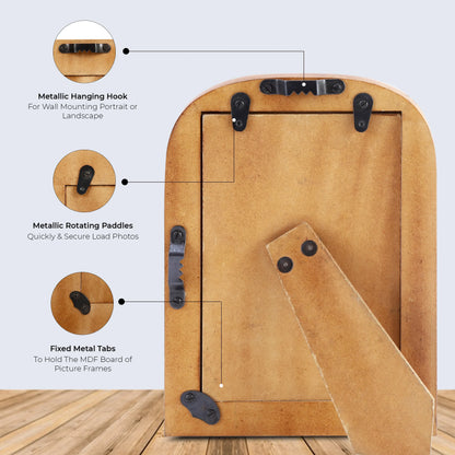 Picture Frames Palace Well Pattern Bone Inlay Collection in 2 Sizes – Wholesale picture frames