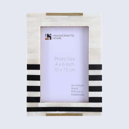 Picture Frames West Coast Naples Pattern Bone & Resin Inlay Collection in 2 Sizes – Wholesale picture frames