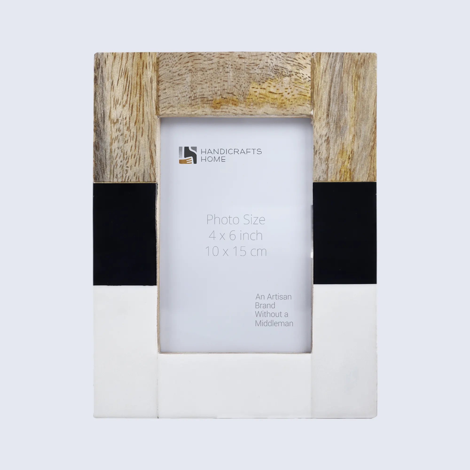 Picture Frames Mondrian Maple Pattern Resin Inlay Collection in 2 Sizes, Make to Order – Wholesale picture frames