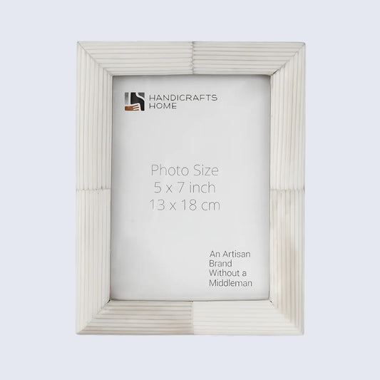 Hand Carved White Bone Inlay Photo Picture Frame in 3 Sizes – Wholesale picture frames