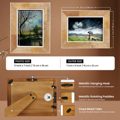 Wood & Bone inlay Wooden Handmade Picture Frame – Wholesale picture frames