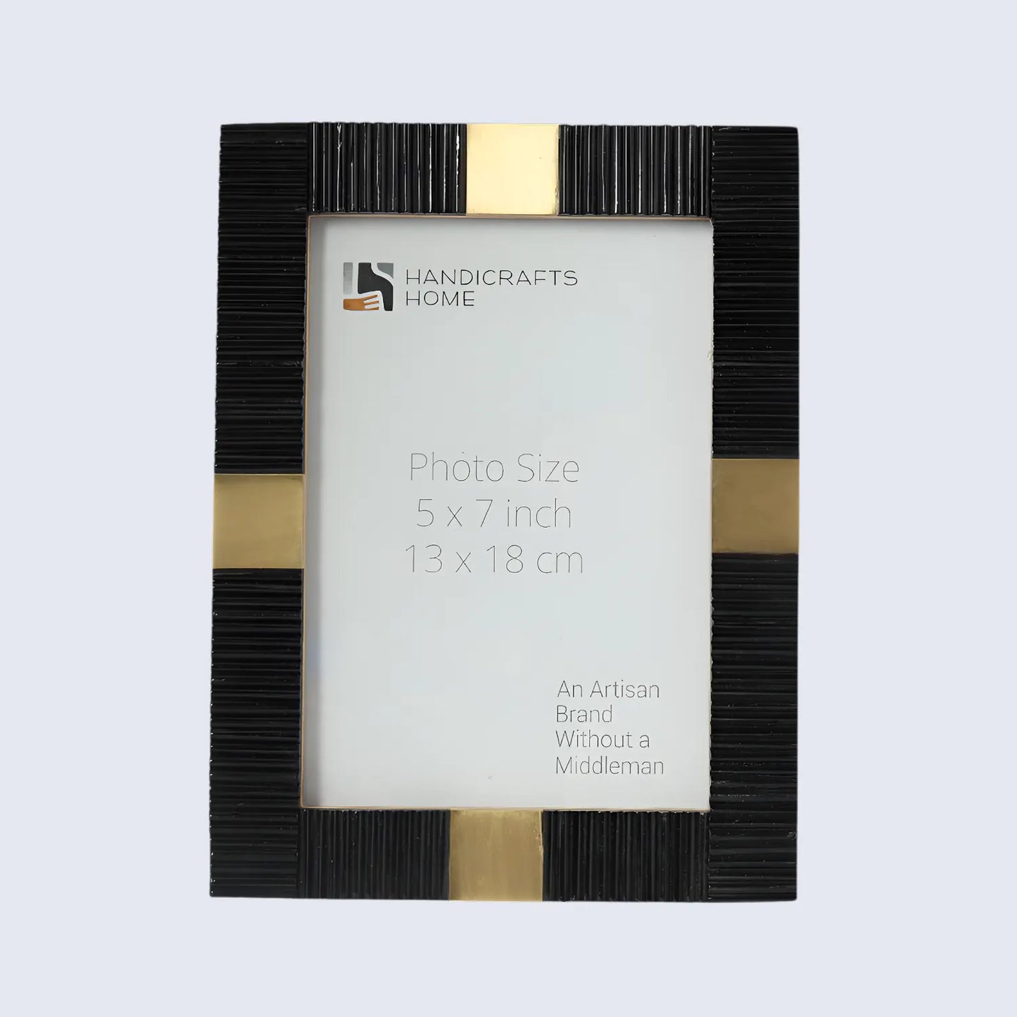 Resin Inlay Black & Gold Picture Frame For Desk & Wall-3 Sizes – Wholesale picture frames