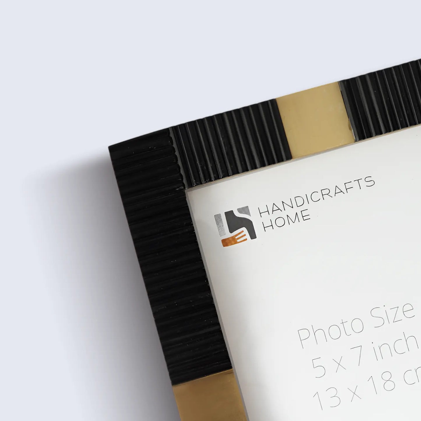 Resin Inlay Black & Gold Picture Frame For Desk & Wall-3 Sizes – Wholesale picture frames