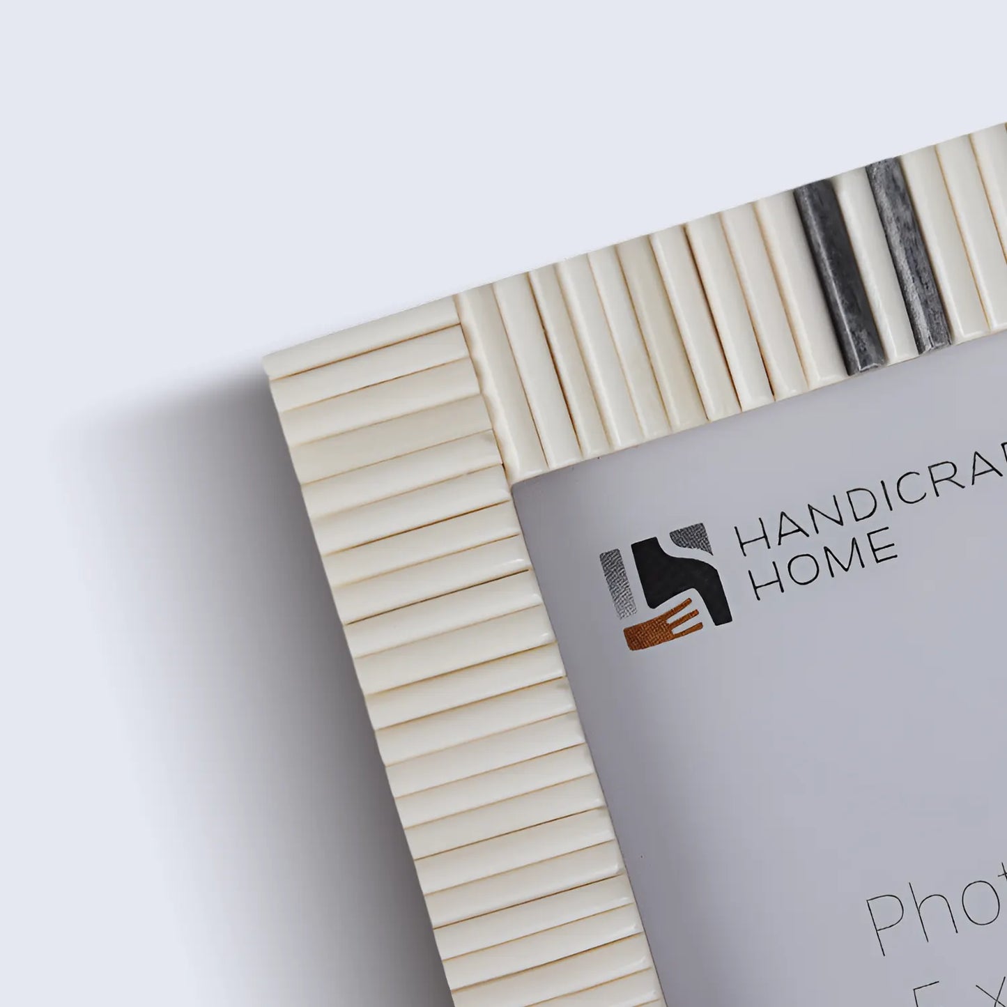 Grey & White Bone Inlay Picture Frame - 4x6 & 5x7 – Wholesale picture frames