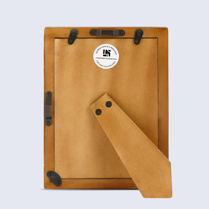 Resin Inlay Handmade Yellow Picture Frame for Wall & Tabletop - 5x7 – Wholesale picture frames