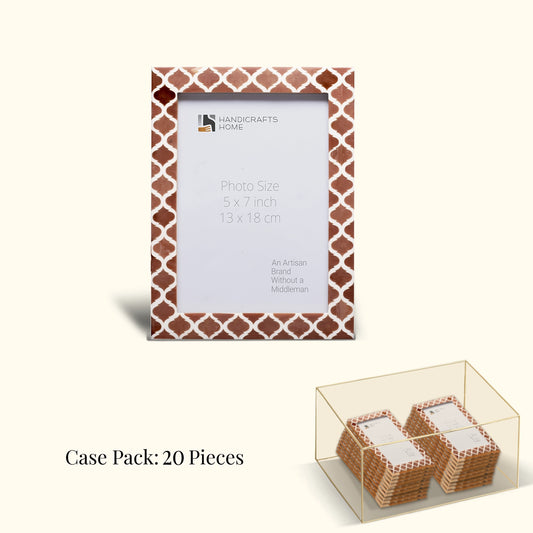 Decorative Picture Frames Casablanca Mocha, Pack of 20