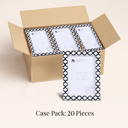 Decorative Picture Frames Casablanca Negra,5x7, Pack of 20