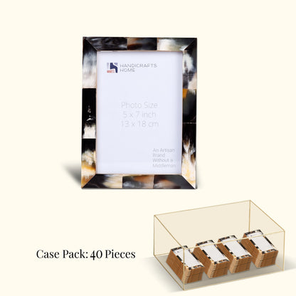 Decorative Picture Frames Essence Black, 5x7, Pack of 40