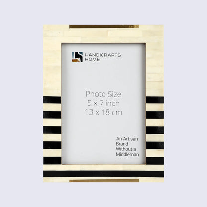 Picture Frames West Coast Naples Pattern Bone & Resin Inlay Collection in 2 Sizes – Wholesale picture frames